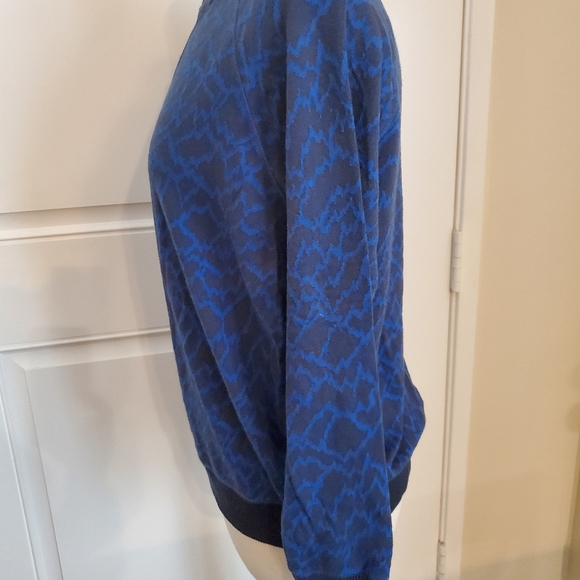 Made & Crafted Levi's Blue Long Sleeve Sweater Women's Size 2 - Picture 4 of 7